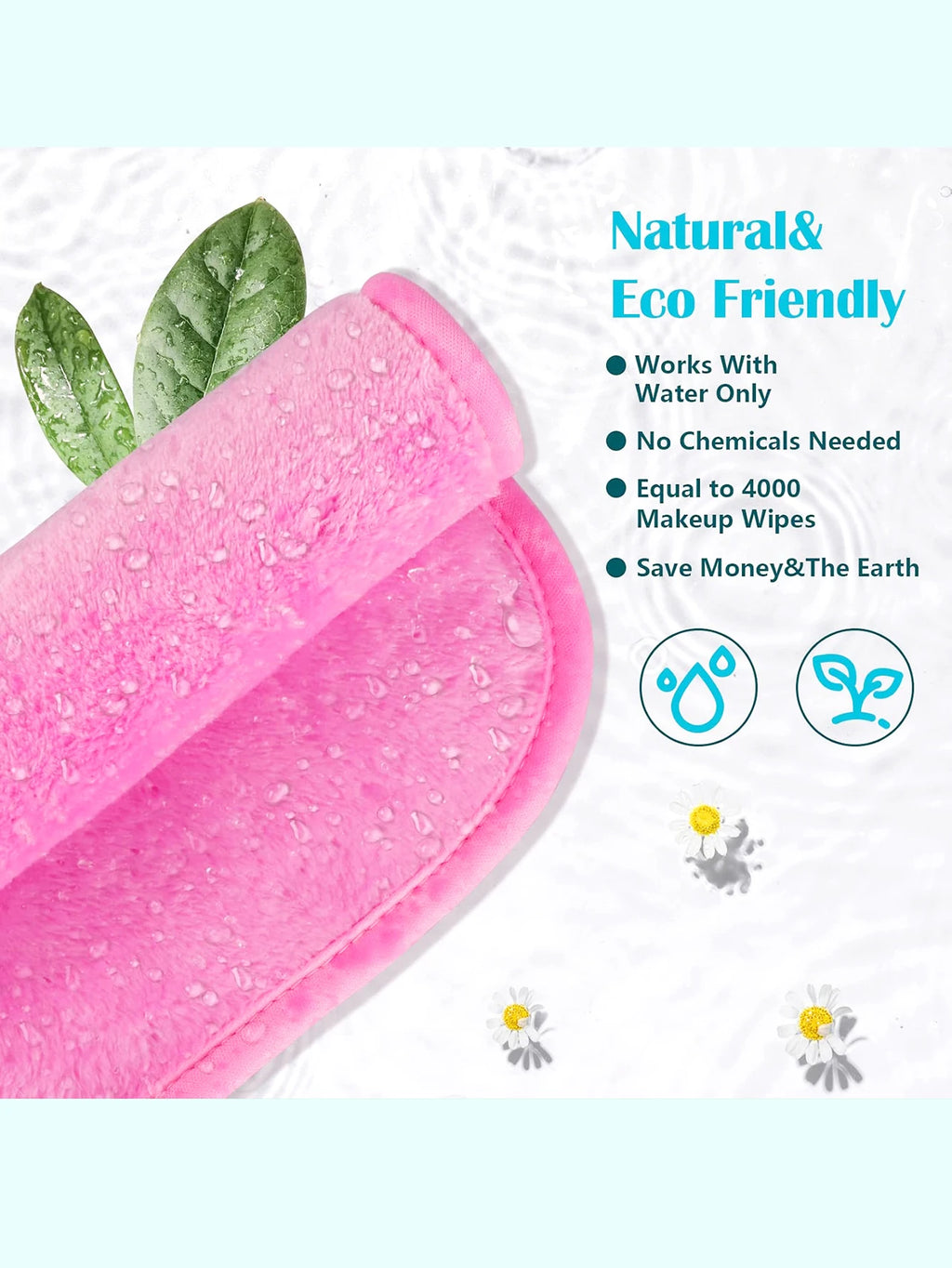 Reusable Makeup Remover Pads 6-Pack | Machine Washable Makeup Remover Pads QXL