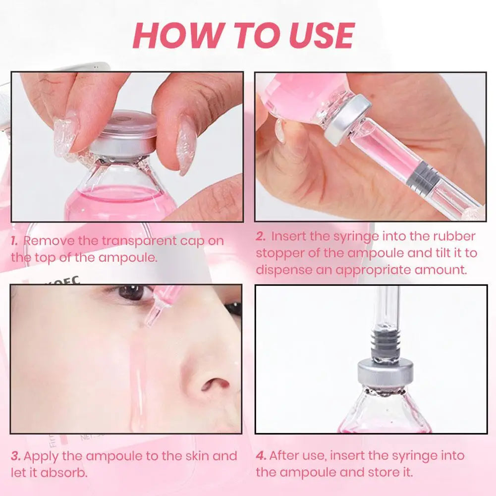 PDRN Collagen Essence Serum – Firming, Brightening & Hydrating Face Serum Ampoule QXL