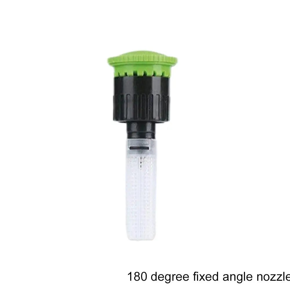 In-Ground Pop-Up Sprinkler | 360° Adjustable Lawn Irrigation Pop-Up Sprinkler Nozzle QXL Green