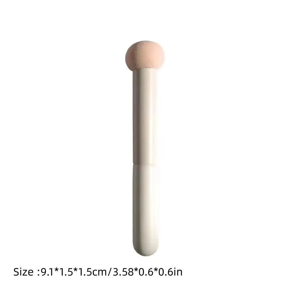 Mushroom Head Sponge Concealer Brush | Easy-Clean Makeup Tool Concealer Sponge Brush QXL