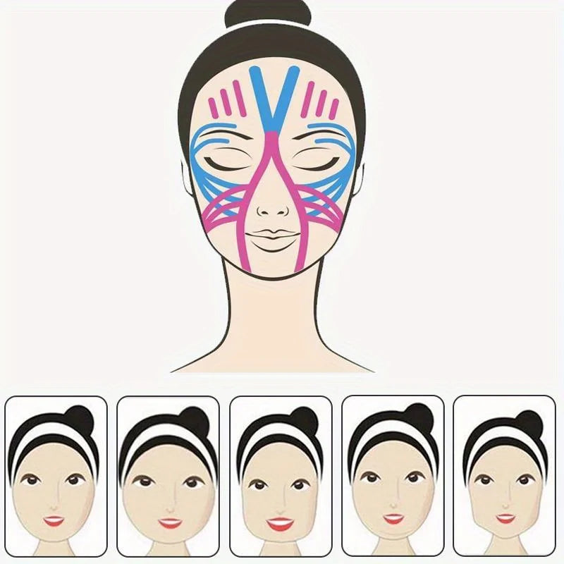 V-Line Face Lifting Tape | Breathable High Elasticity Facial Tape Face Lifting Tape QXL