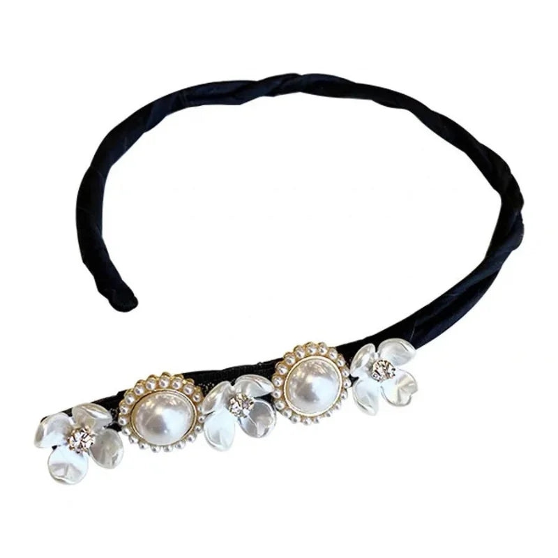 Pearl Flower Bun Maker & Hair Braider Styling Tool Hair Bun Maker QXL