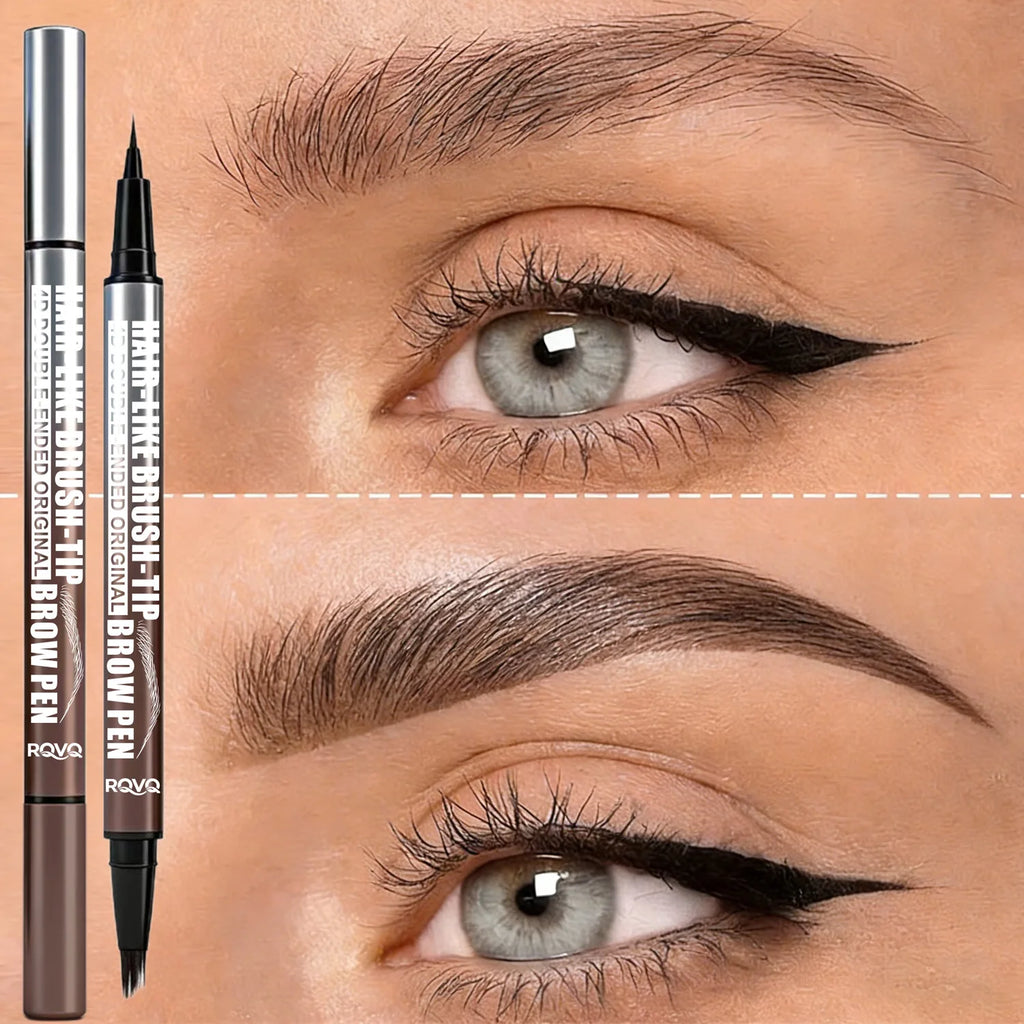 4D Micro-Sculpting Dual-Ended Eyebrow Pencil & Liner Eyebrow Pencil QXL