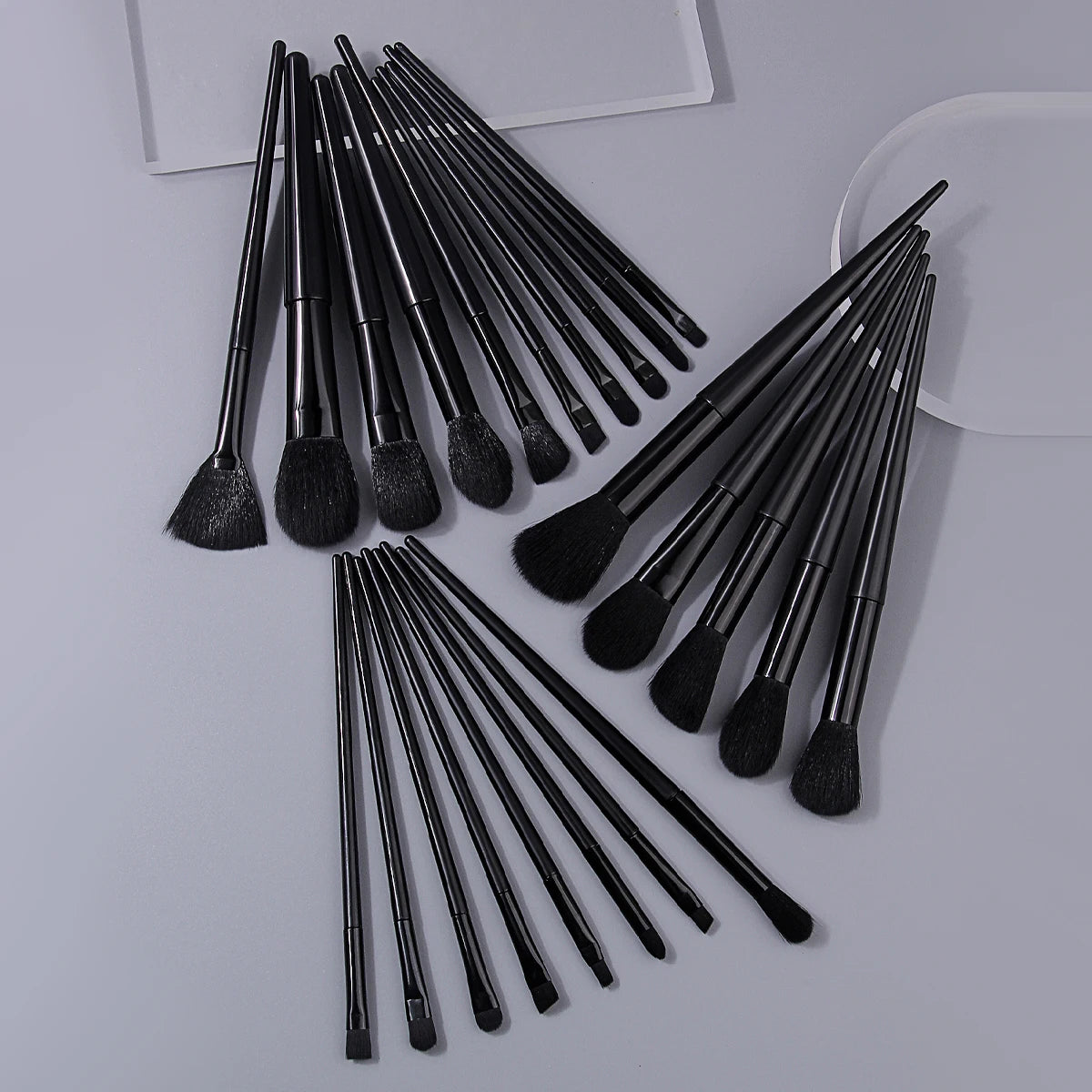 KOSSHOW 23-Pc Professional Black Makeup Brush Set Makeup Brush Set QXL