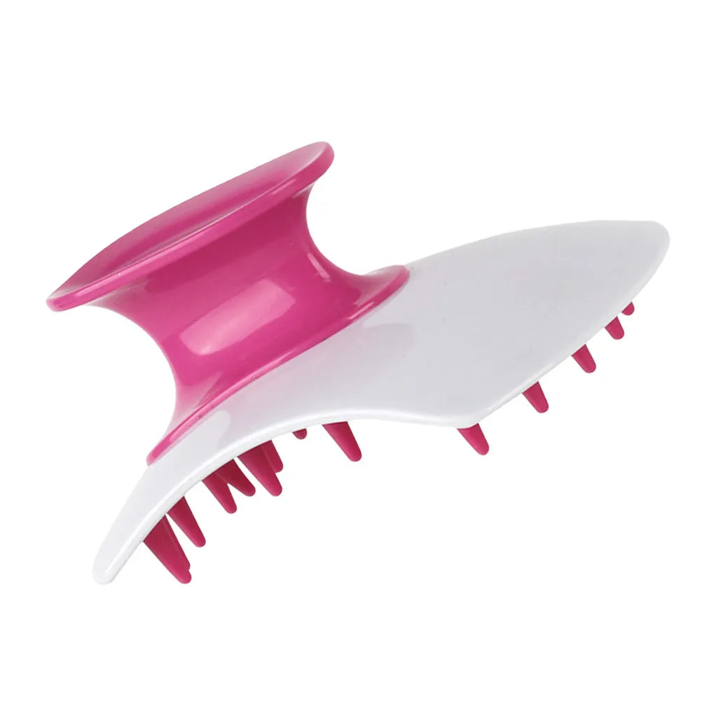 Silicone Scalp Scrubber & Hair Massage Brush | Shampoo Brush Scalp Massage Brush QXL