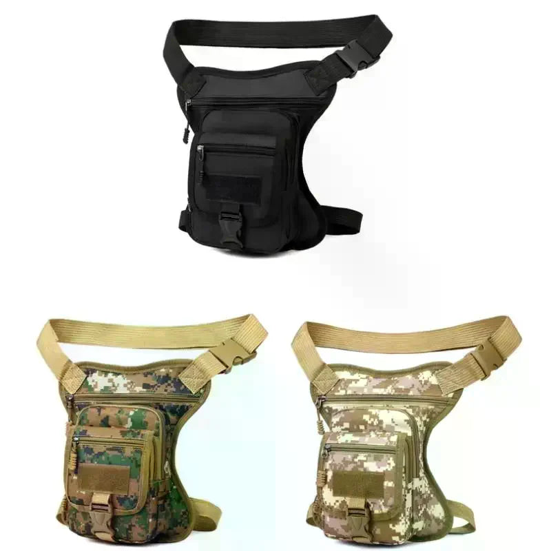 Waterproof Drop Leg Waist Bag | Motorcycle Hiking Travel Drop Leg Waist Bag QXL