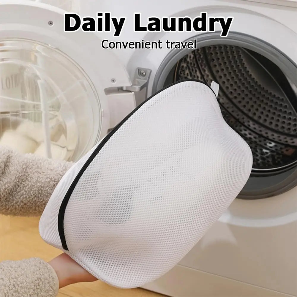 Mesh Shoe Washing Bag – Reusable Machine Wash Protector Shoe Laundry Bag QXL