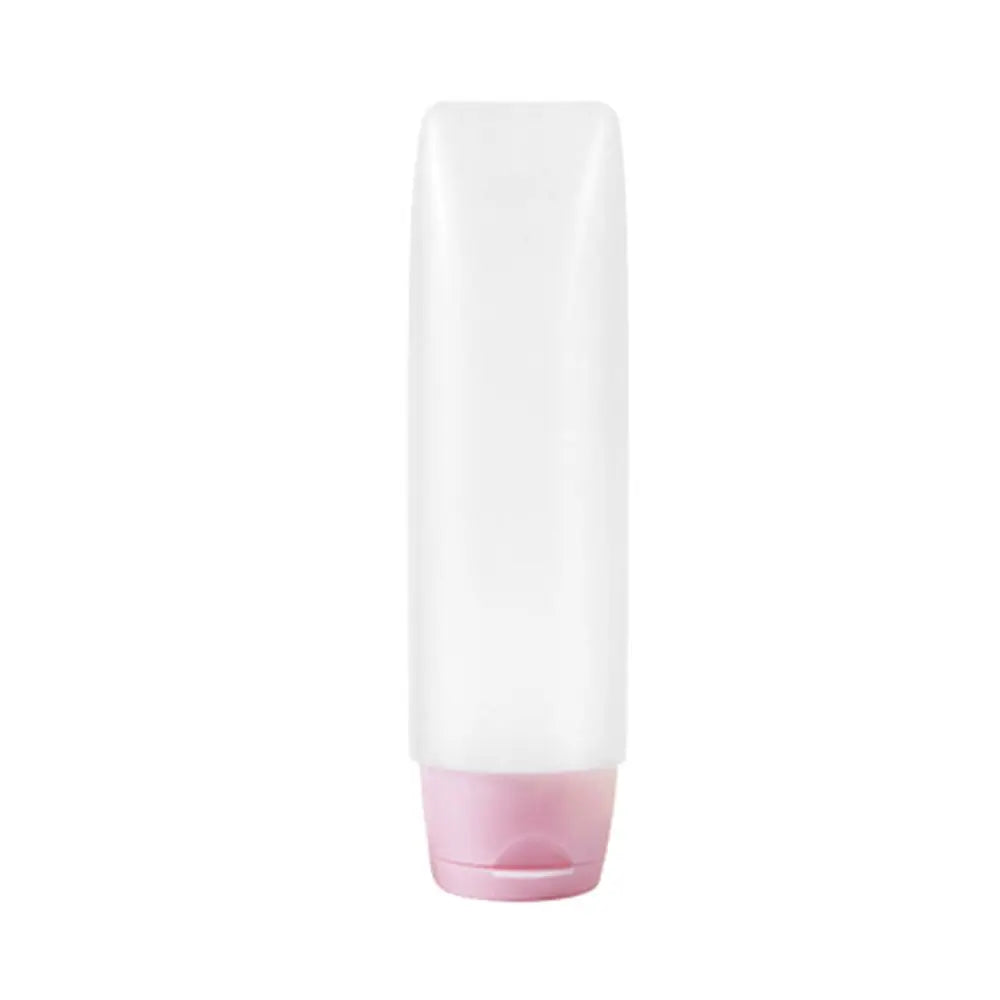 Refillable Travel Squeeze Bottle | 30ml & 50ml Cosmetic Jar Refillable Travel Bottle QXL Pink-50ML