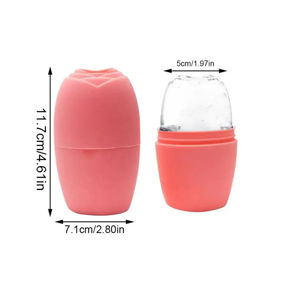 Silicone Ice Face Roller Mold | Cooling Facial Massage Tool Ice Face Roller QXL