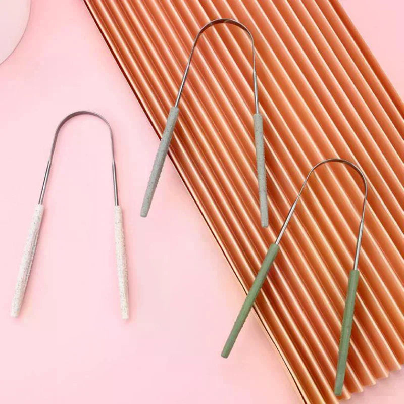 U-Shaped Stainless Steel Tongue Scraper | Fresh Breath Tongue Scraper QXL