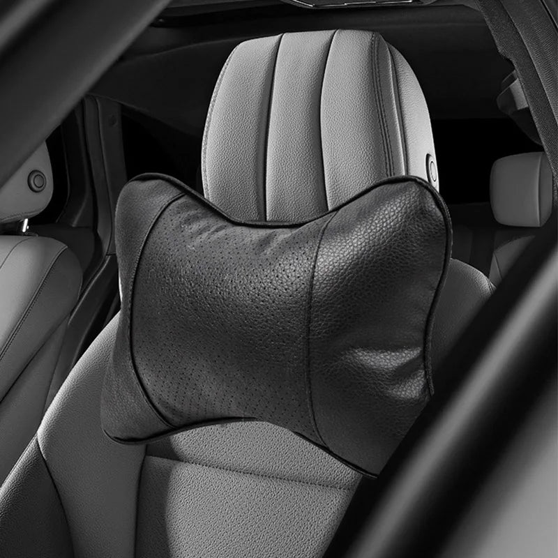 EAFC Car Seat Neck Pillow | Breathable Mesh Headrest Cushion Car Neck Pillow QXL