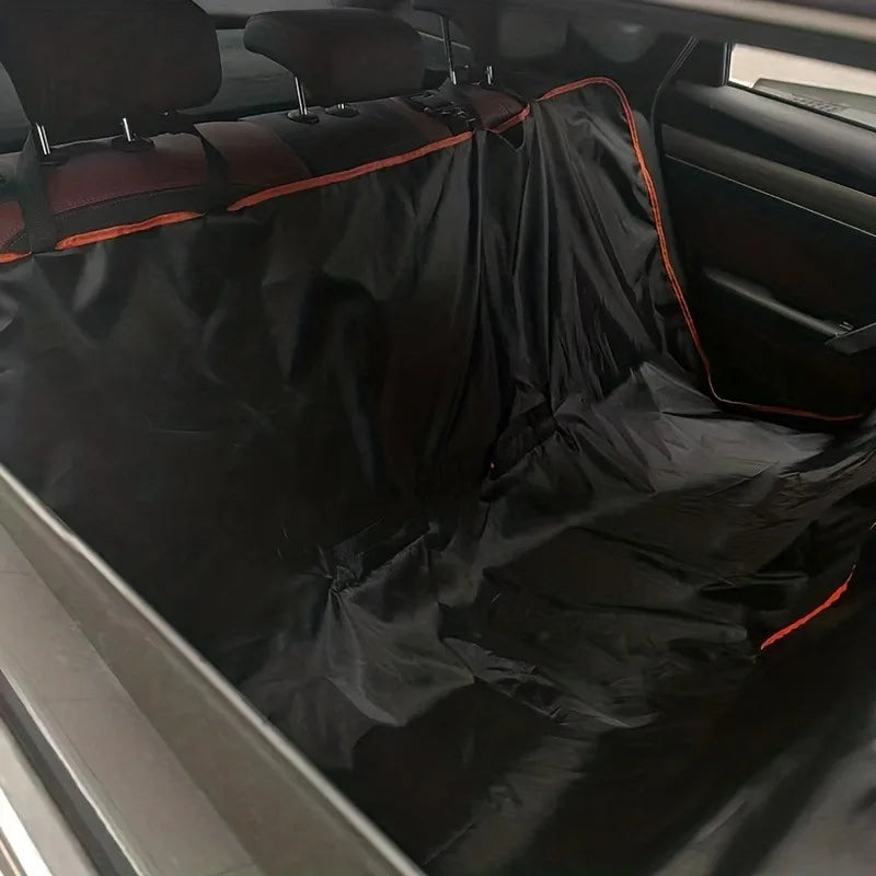 Dog Car Seat Cover | Waterproof Oxford Hammock for Back Seat Dog Car Seat Cover QXL