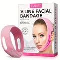 V-Line Face Lifting Strap | Chin Firming & Contouring Mask Face Lifting Strap QXL Pink