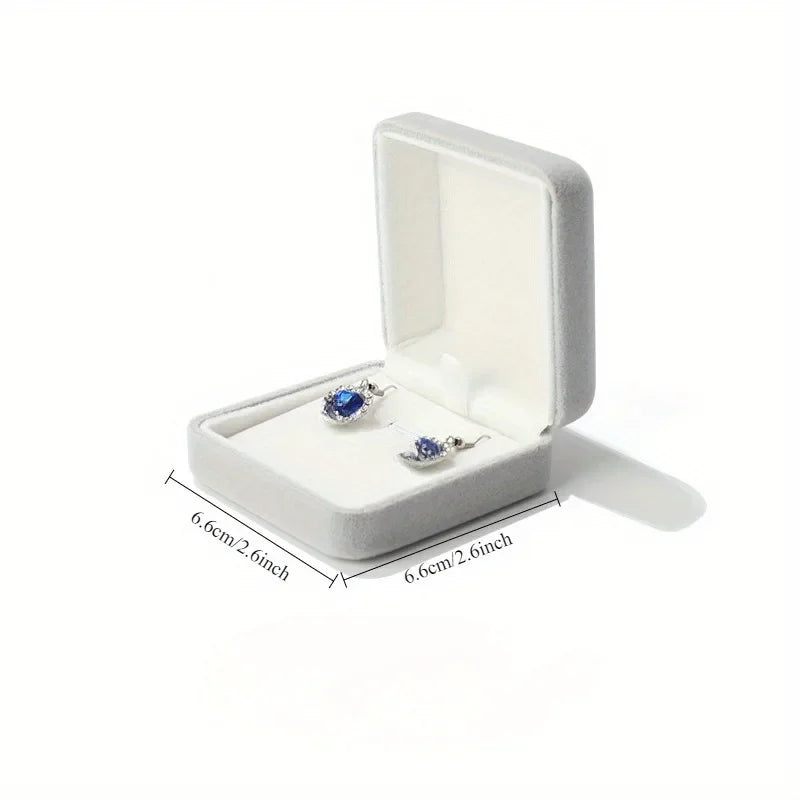 Arched Velvet Jewelry Gift Box | Ring, Earring & Pendant Jewelry Gift Box QXL