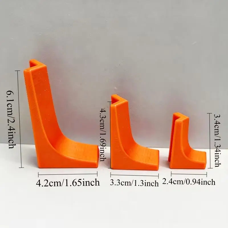 3-Pack V-Groove Drilling Guide Rails | Square Positioning Tool Drill Guide Tool QXL