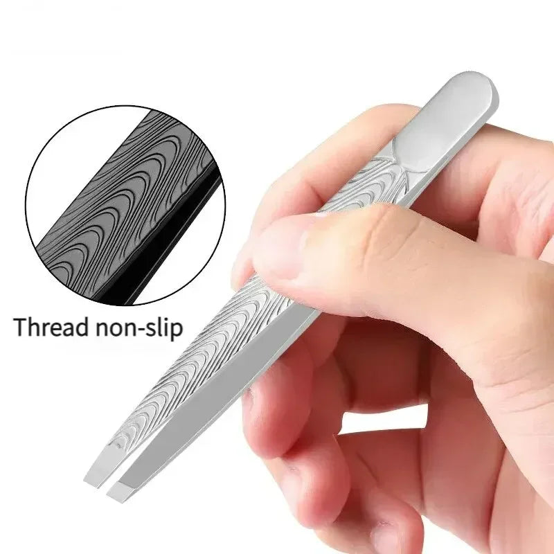 Professional Eyebrow & Eyelash Tweezers | Men & Women Eyebrow Tweezer QXL