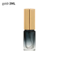 Mini Glass Refillable Perfume Spray Bottle – 3ml & 10ml Atomizer Perfume Atomizer Bottle QXL gold-3ML