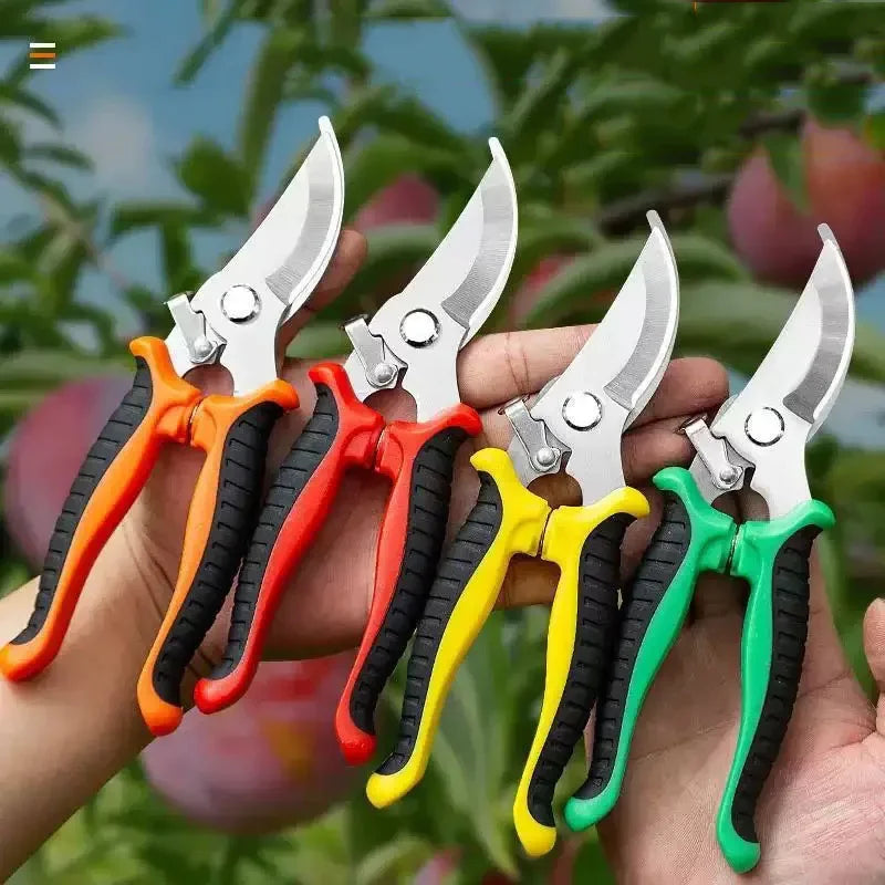 Professional Garden Pruning Shears – Stainless Steel Branch Trimmer Garden Pruning Shears QXL