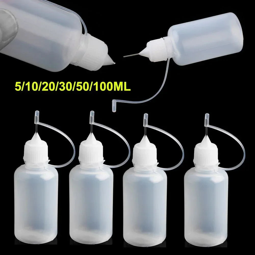 5-Pack Needle Tip Glue Applicator Bottles | DIY Paper Crafts Glue Applicator Bottle QXL