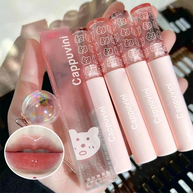 Mirror Glass Lip Gloss | Glossy Moisturizing Lip Glaze Lip Gloss QXL