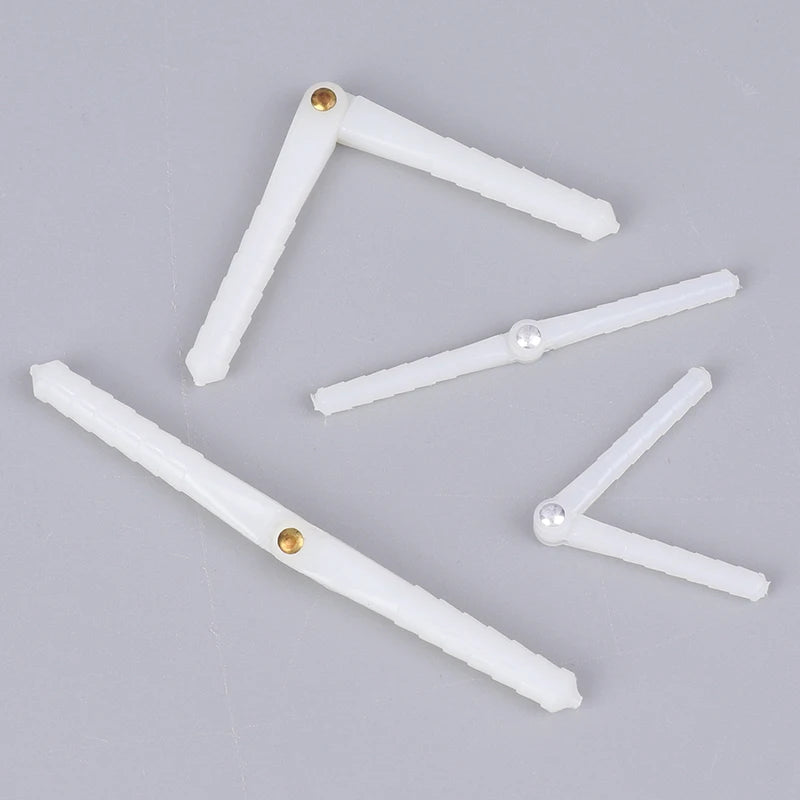 10-Pack RC Airplane Plastic Pin Hinges | 2.5mm & 4.5mm Wing Parts RC Model Hinge QXL