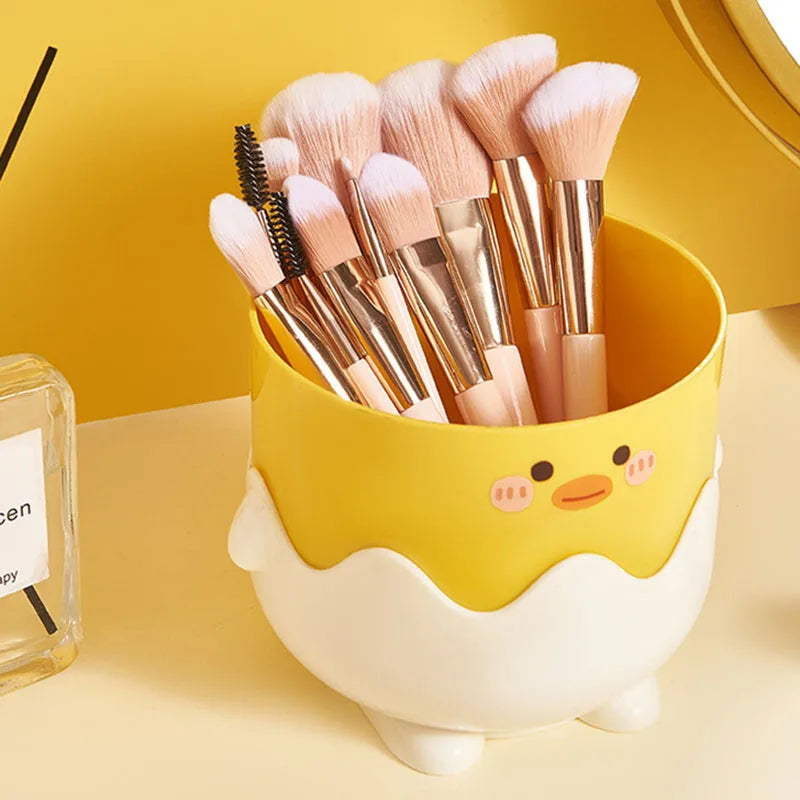 Kawaii Chick Makeup Brush Holder & Cosmetic Organizer Makeup Brush Holder QXL