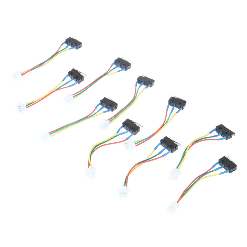 10-Pack Three-Wire Gas Water Heater Micro Switch Replacement Micro Switch QXL