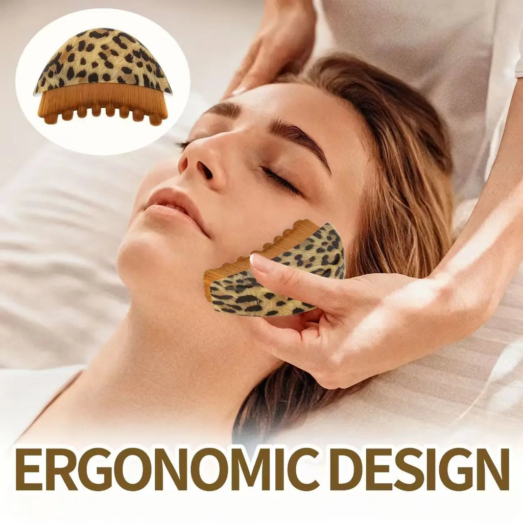 Facial Contour Massage Brush with Storage Box | Face Tool Facial Massage Brush QXL
