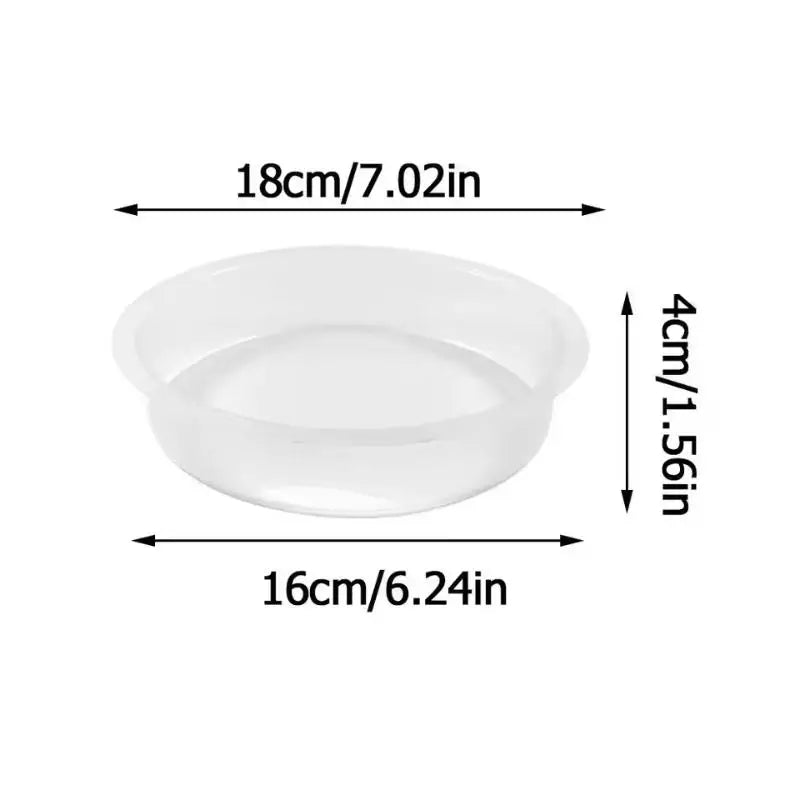 Transparent Circular Bird Feeder Bowl | Window & Garden Bird Feeder Bowl QXL