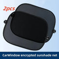 2-Pack Car Window Sunshades – UV & Heat Blocking Mesh Curtains Car Window Sunshade QXL 2pcs