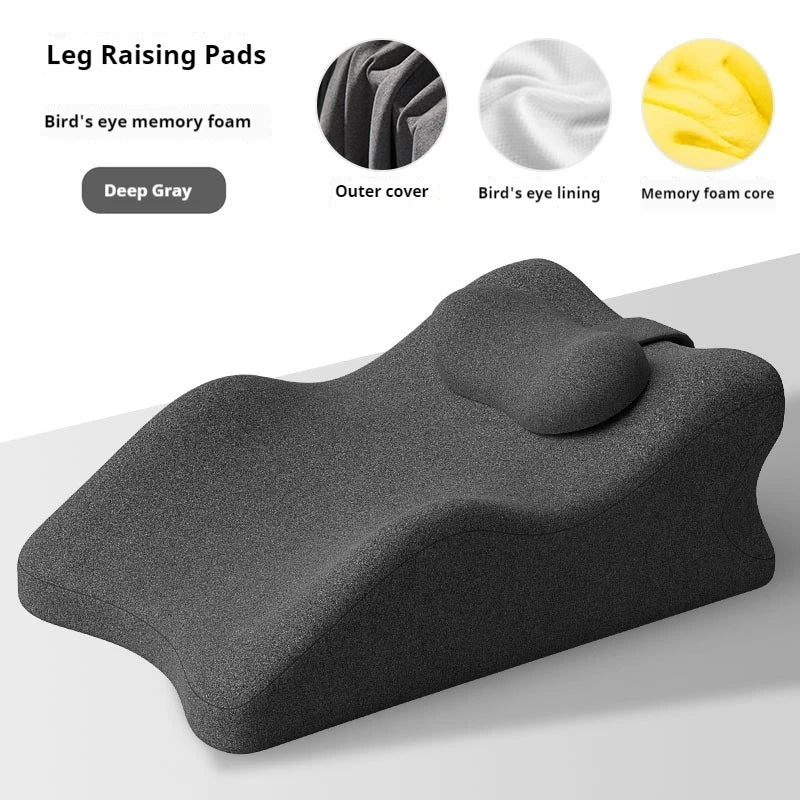 Memory Foam Knee Pillow – Ergonomic Sleep & Posture Cushion Memory Foam Pillow QXL gray 60x36x24CM