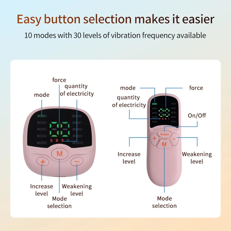 EMS Hip Trainer Muscle Stimulator | 10 Modes 30 Levels EMS Muscle Stimulator QXL