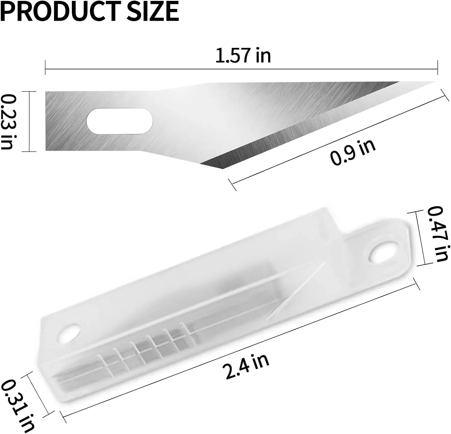 #11 Craft Knife Blades 100/200/300-Pack | High Carbon Steel Craft Knife Blades QXL