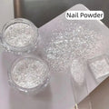 Opal Snow Powder Nail Flakes | Fine Shimmer Glitter Art Decor Nail Art Glitter QXL Default Title