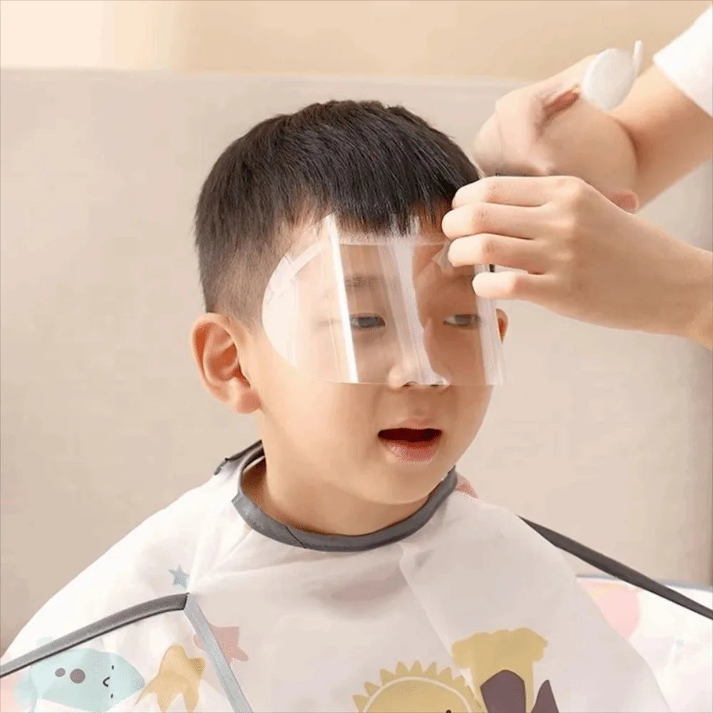 50-Pack Disposable Face Shields for Haircut & Makeup | Clear Disposable Face Shield QXL