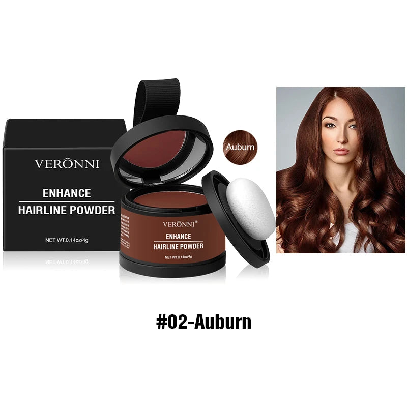 Waterproof Hairline Shadow Powder 4g | Root & Scalp Cover Hairline Cover Powder QXL 02