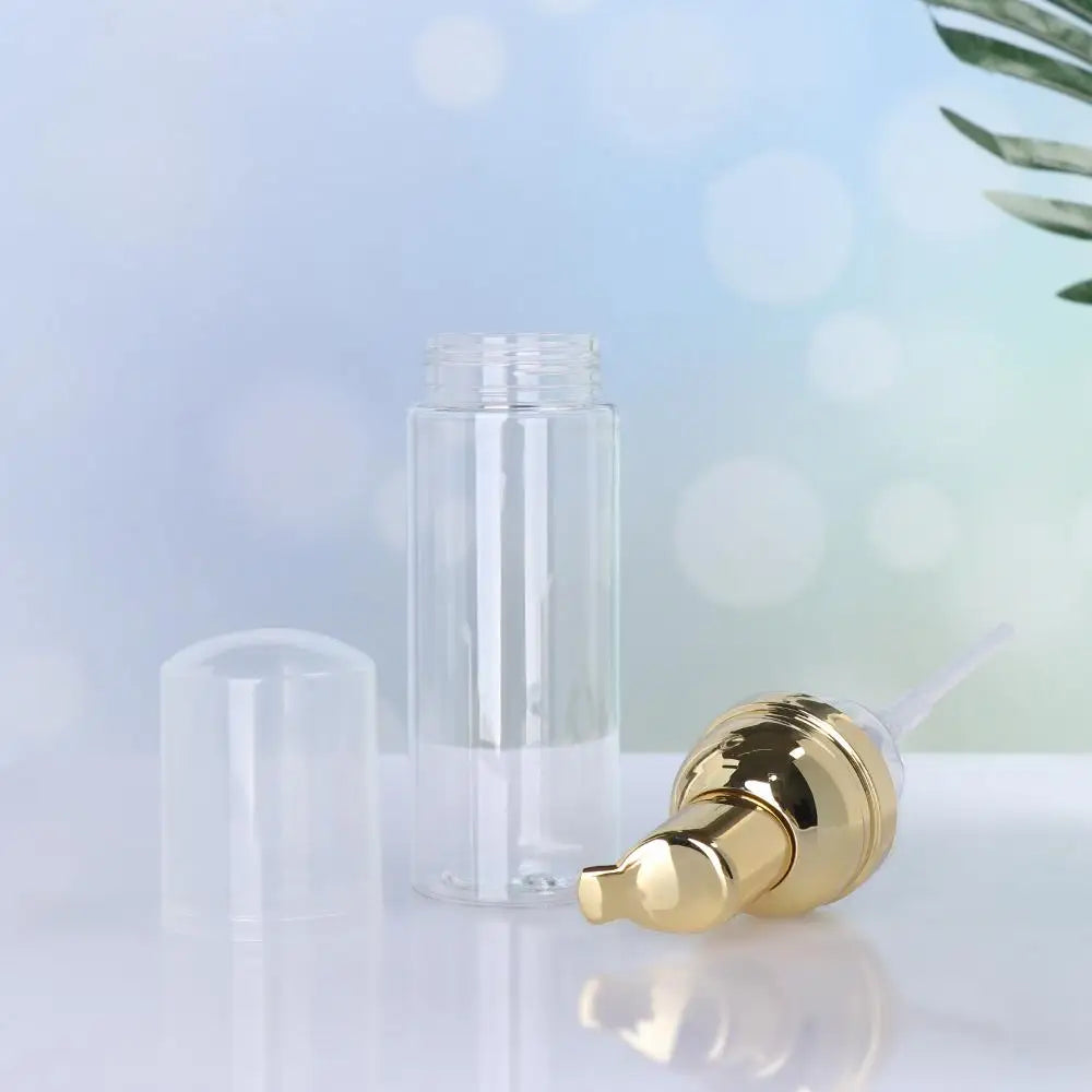 Foam Pump Bottle 30/50/80ml – Refillable Rose Gold Dispenser Foam Pump Bottle QXL
