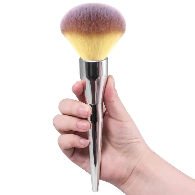 Large Ultra-Soft Synthetic Powder Brush | Blush & Setting Powder Powder Makeup Brush QXL