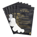 50-Pair Cloud Hydrogel Under Eye Pads for Lash Extensions Lash Extension Pads QXL 50PCS-Black
