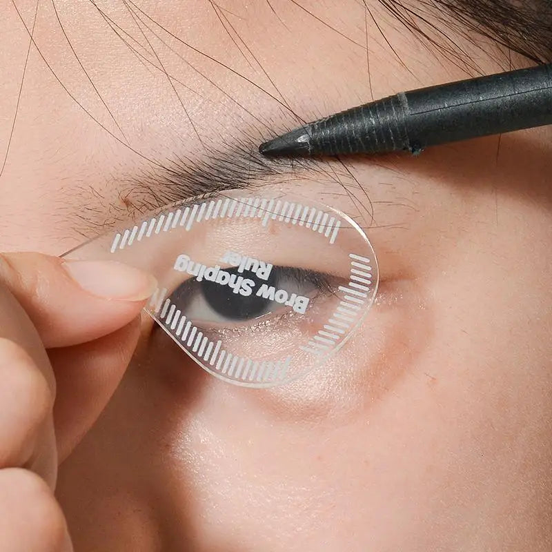 Teardrop Arch Brow Mapping Ruler | PMU Eyebrow Stencil Tool Eyebrow Mapping Tool QXL