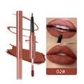 2-in-1 Lip Liner & Gloss Pencil | Long-Lasting Matte Finish Lip Liner Pencil QXL 2