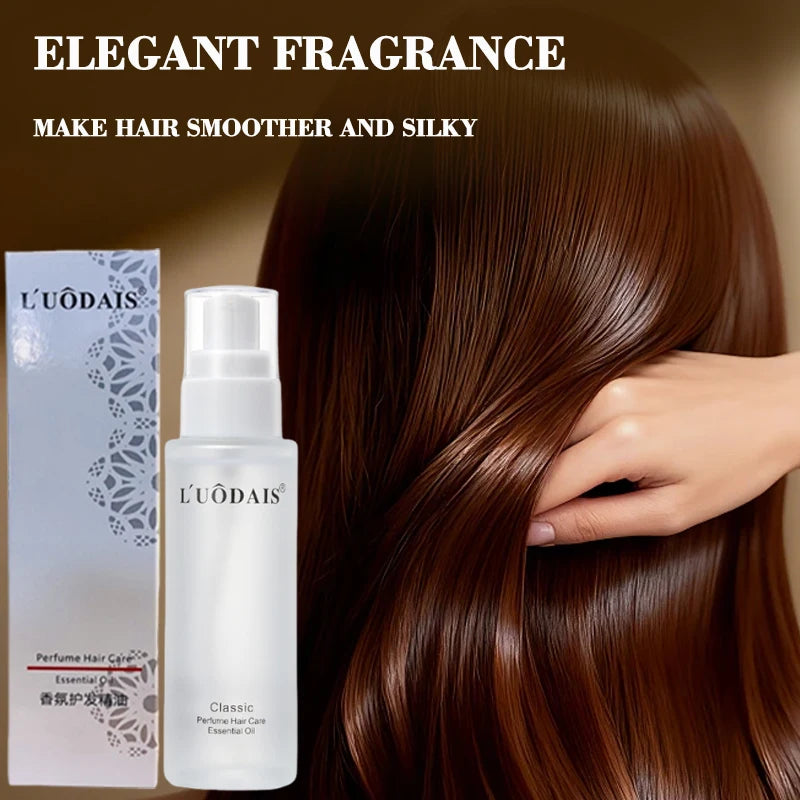Water-Free Hair Care Oil | Frizz Control & Deep Moisture Leave-In Hair Oil QXL