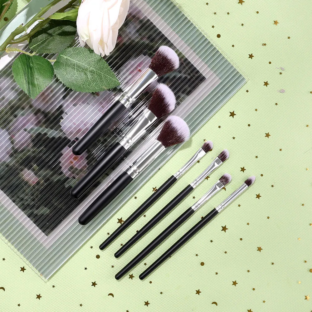 13-Piece Soft Fluffy Makeup Brush & Sponge Set Makeup Brush Set QXL