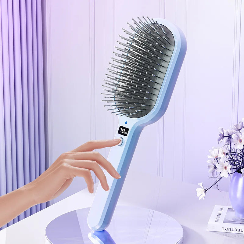 Ionic Electric Massage Comb | Rechargeable Air Bag Scalp Comb Electric Massage Comb QXL