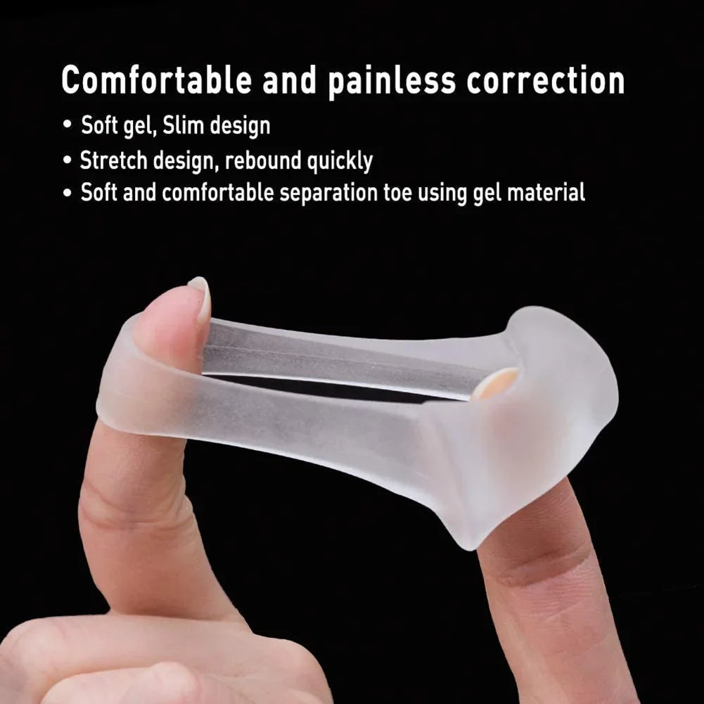 Silicone Toe Separators & Correction Rings | 1 Pair Toe Separator QXL