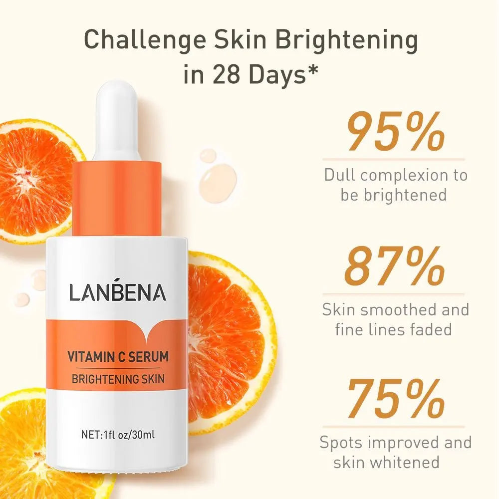 LANBENA Vitamin C Face Serum – Brightening & Moisturizing 15ml Vitamin C Face Serum QXL