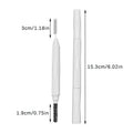 2-in-1 Eyebrow & Eyelash Comb | Spiral Brush Steel Teeth Eyebrow Eyelash Comb QXL onesize