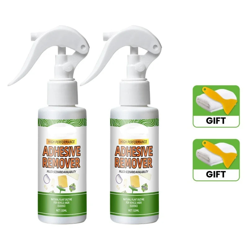 Citrus Adhesive Remover Spray – Glue & Sticker Residue 120ml Adhesive Remover Spray QXL 2pcs