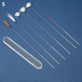 Ear Wax Removal Tool Set | Wood & Feather Ear Curette Kit Ear Cleaning Kit QXL 5