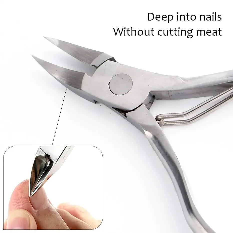 Stainless Steel Cuticle Nipper Eagle Beak Nail Clipper Cuticle Nipper QXL